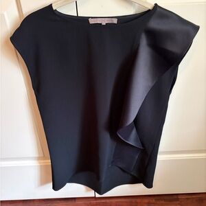 Halston Heritage Black Blouse